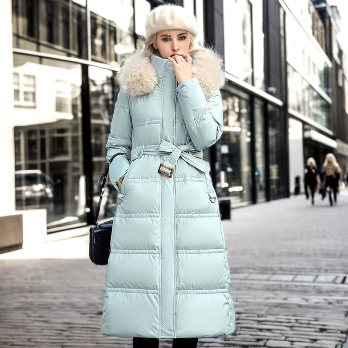 Bianka™ | Zimný Kapucňový Diamantový Set