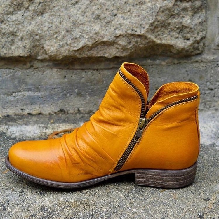 Katarína™ | Elegantné Čižmy so Zipsom
