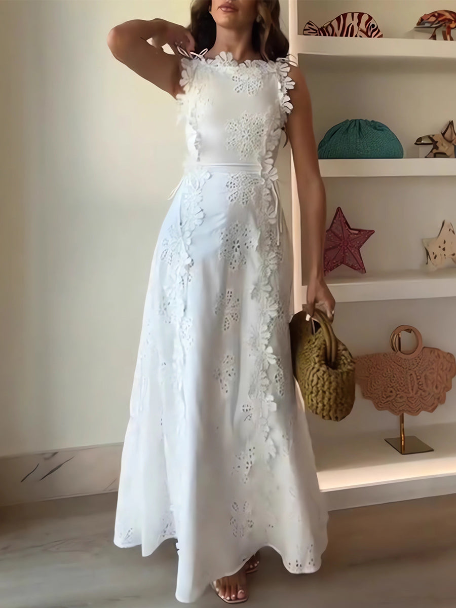 Kristína™ | Dlhé šaty s ramenami