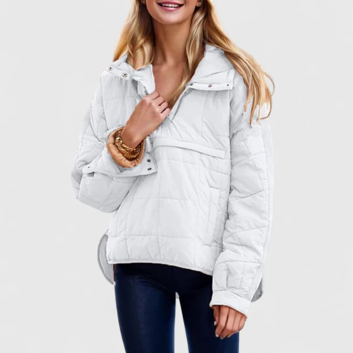 Michaela™ | Oversized Nepremokavá Bunda s Kapucňou
