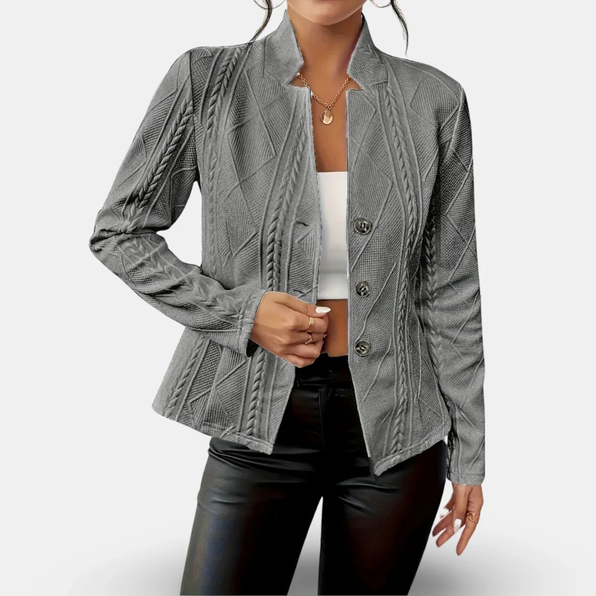 Rita - Elegantný Blazer s Šarmantným Dizajnom