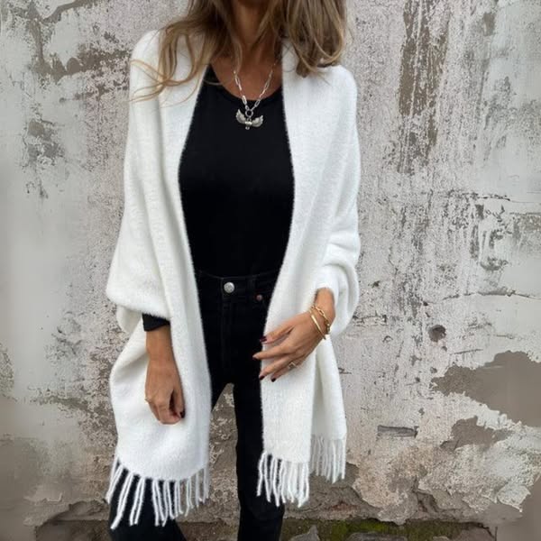 Valeria - Elegantný Šál so Vzorom Vesty