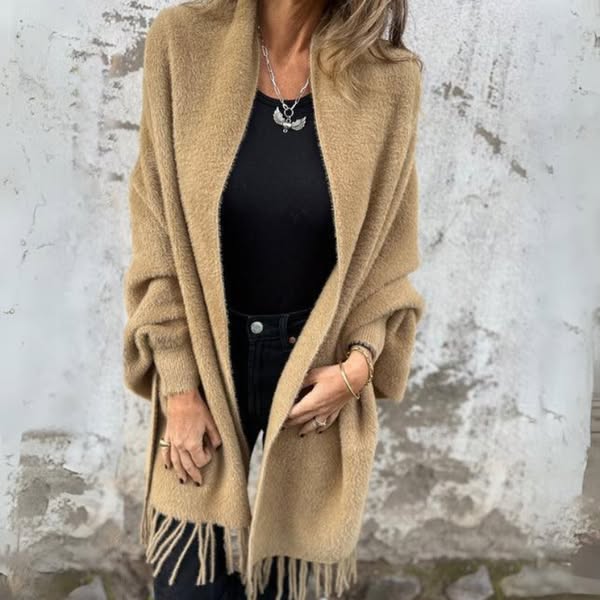 Valeria - Elegantný Šál so Vzorom Vesty
