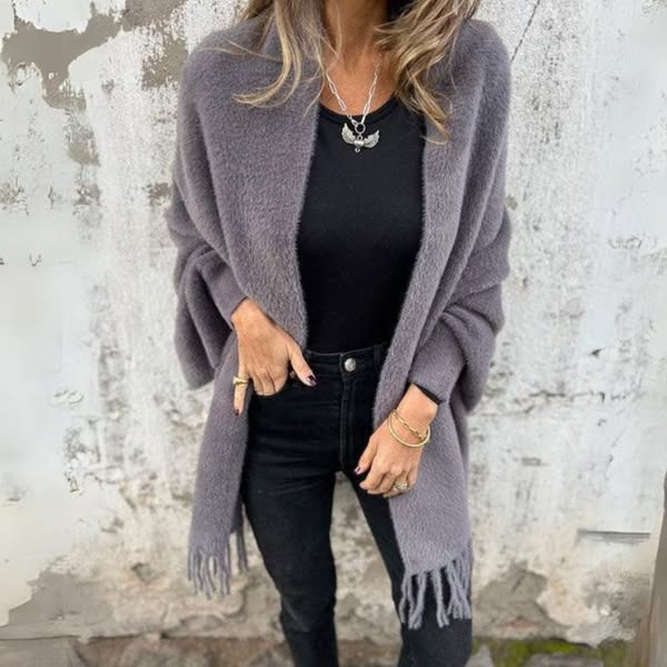 Valeria - Elegantný Šál so Vzorom Vesty