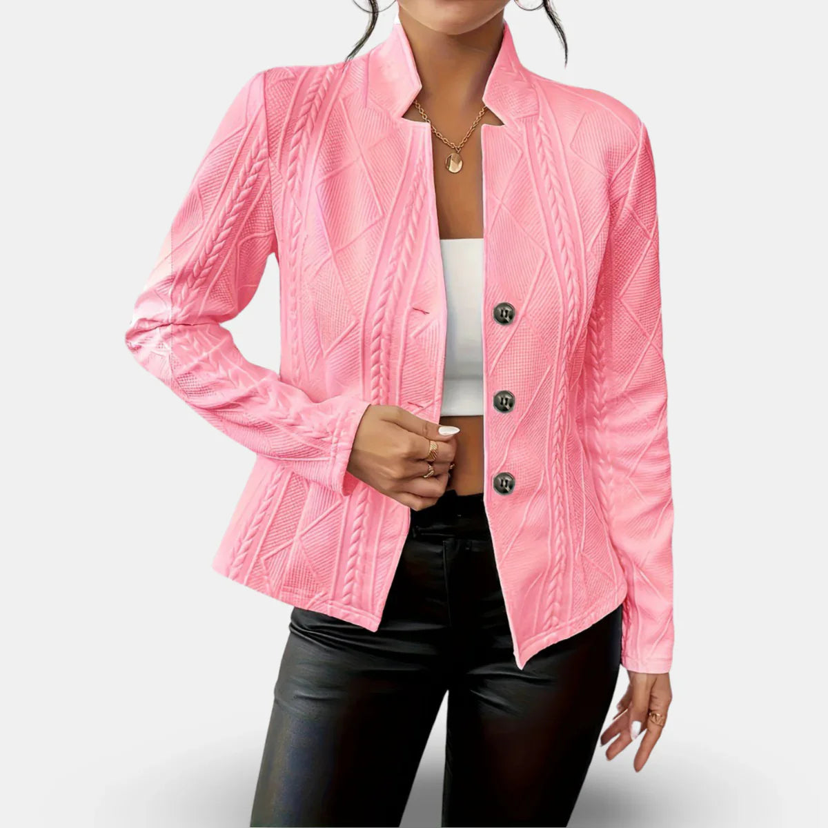 Rita - Elegantný Blazer s Šarmantným Dizajnom
