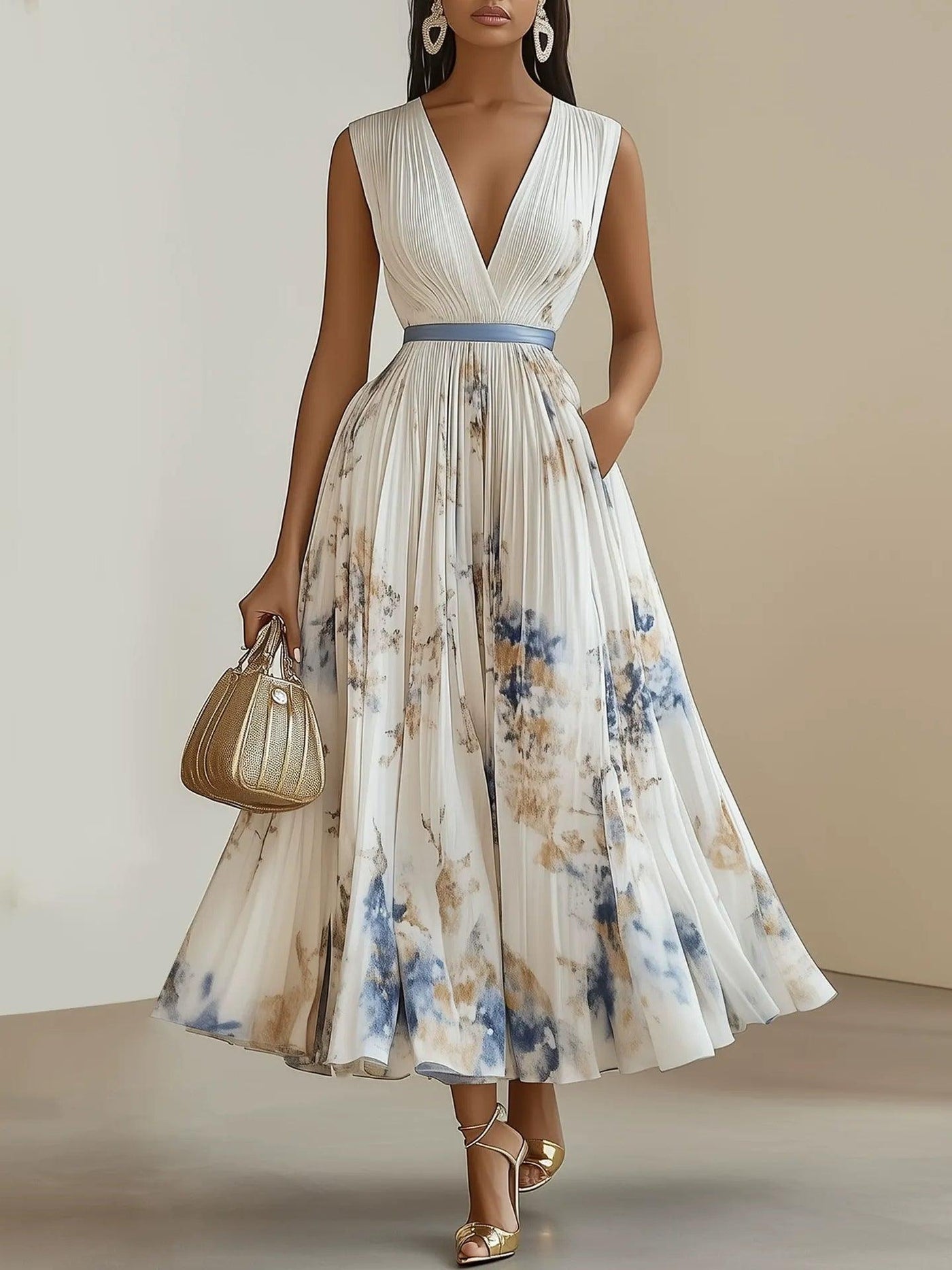 Verona™ | Elegantné Maxi Kvetinové Šaty