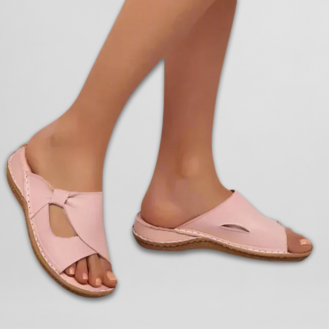 Marcela™ | Elegantné Zlaté Sandále