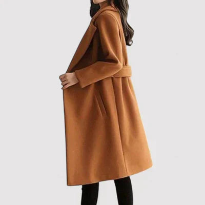 Daniela™ | Elegantný Kabát so Opaskom