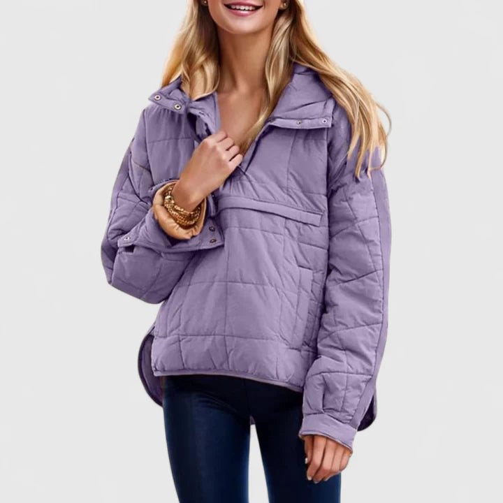 Michaela™ | Oversized Nepremokavá Bunda s Kapucňou