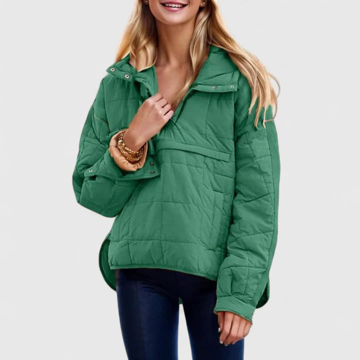 Michaela™ | Oversized Nepremokavá Bunda s Kapucňou