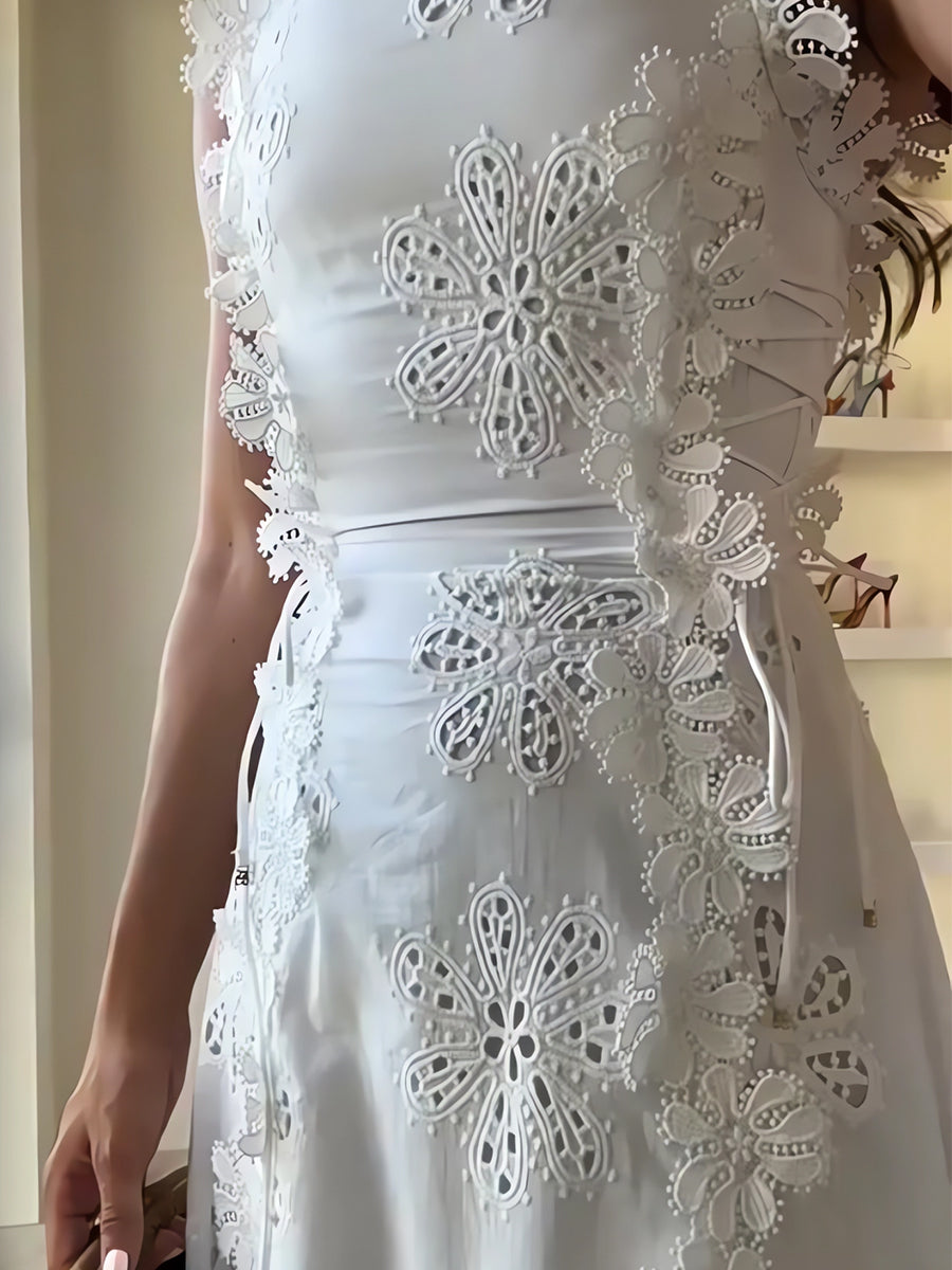 Kristína™ | Dlhé šaty s ramenami