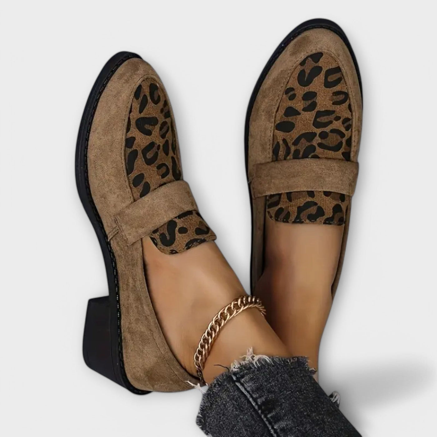 Kristína™ | Elegantné Topánky s Leopardím Vzorom