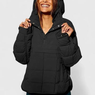 Michaela™ | Oversized Nepremokavá Bunda s Kapucňou