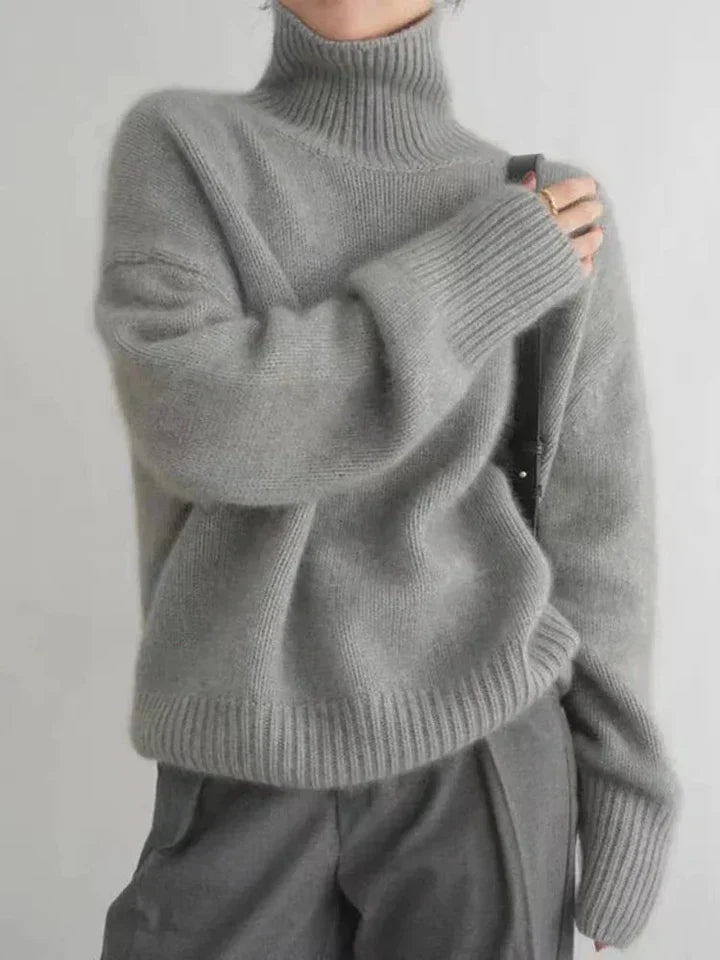 Martina™ | Mäkký Elegantný Rolákový Sveter