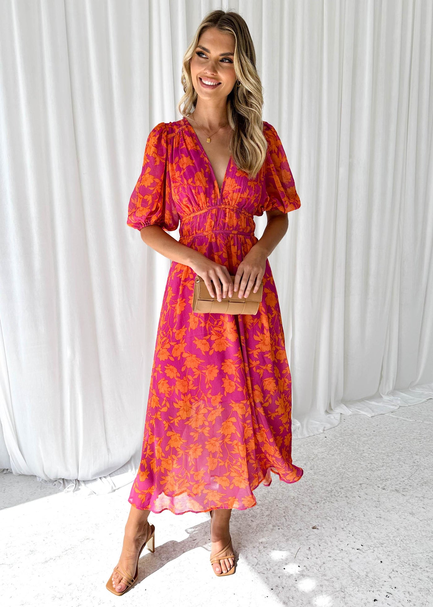 Shir™ | Kvietková šaty s eleganciou