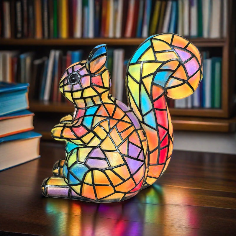 Bianka™ | Veverička Lampa Magisk Sklo