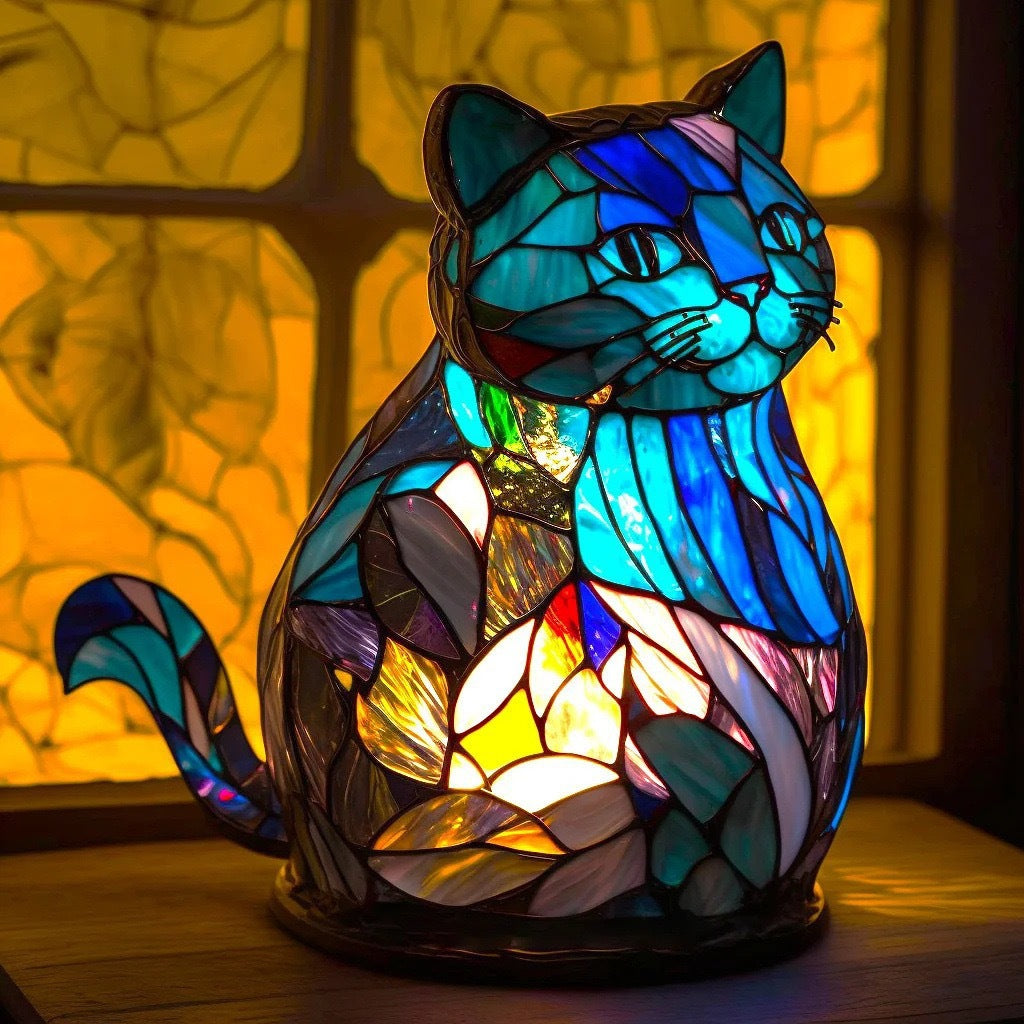 Natalia™ | Mačka Magická Lampa Sklo