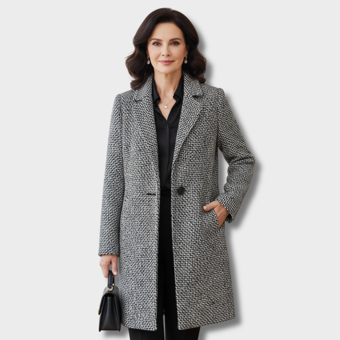 Elena™ | Elegantný Zimný Kabát