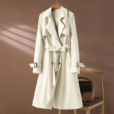 Eline - Elegantný Trenchcoat s Nadčasovým Dizajnom