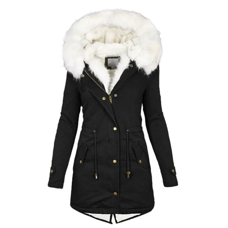 Elvire - Fleece Parka s Kapucňou 2025 Edition