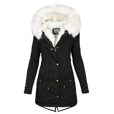 Elvire - Fleece Parka s Kapucňou 2025 Edition