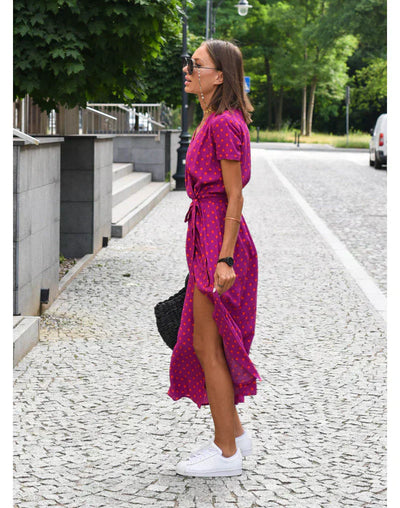 Veronika™ | Elegantné Šaty s V-výstrihom