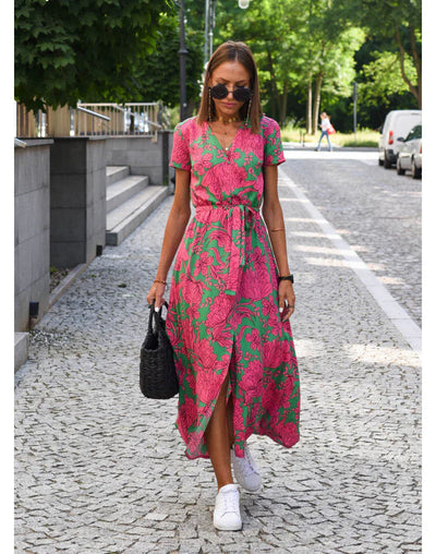 Veronika™ | Elegantné Šaty s V-výstrihom