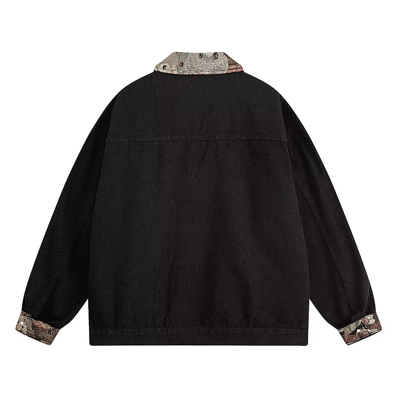 Oso - Retro bunda z kvalitního denimového materiálu