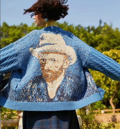 Van Gogh - Kvalitný pletený kardigan