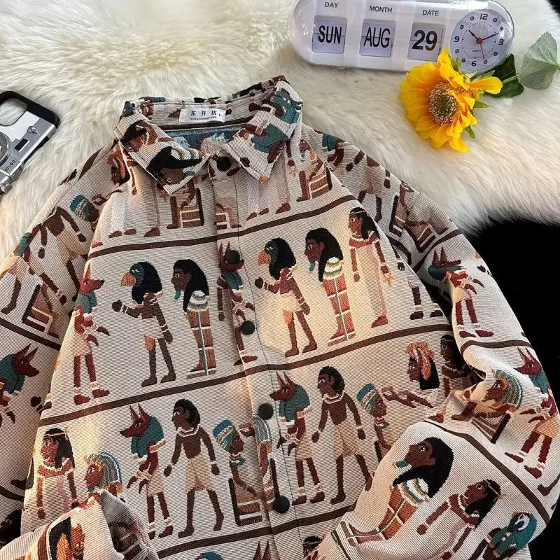 Phara - Chemise Surchemise Égyptienne de Haute Qualité