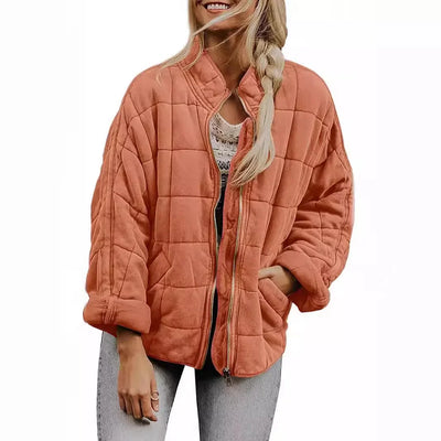 Rebecca - Měkká Vaflová Bunda z Přírodních Materiálů