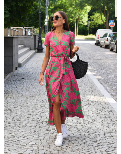 Veronika™ | Elegantné Šaty s V-výstrihom
