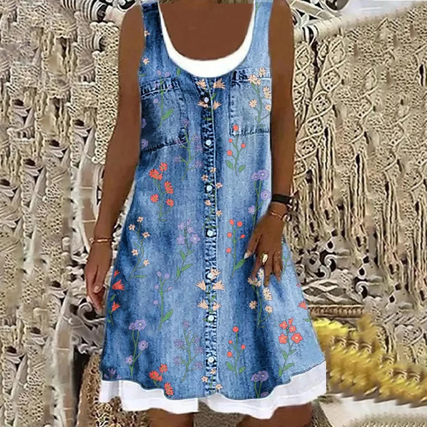 Laura™ | Ležérny kvetovaný overal