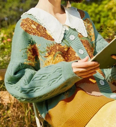 Van Gogh - Kvalitný pletený kardigan