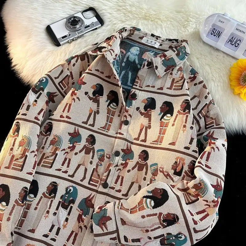 Phara - Chemise Surchemise Égyptienne de Haute Qualité