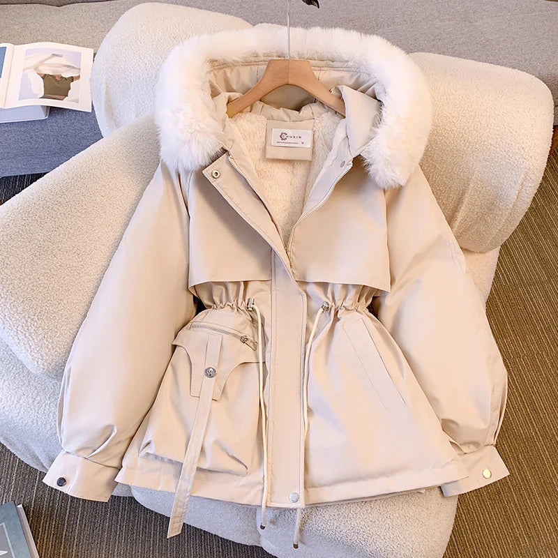 Lou - Elegantná Zimná Parka v Krásnom Dizajne