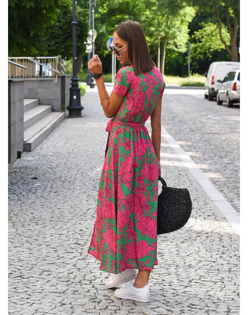 Veronika™ | Elegantné Šaty s V-výstrihom