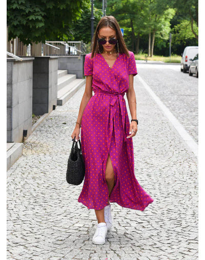 Veronika™ | Elegantné Šaty s V-výstrihom