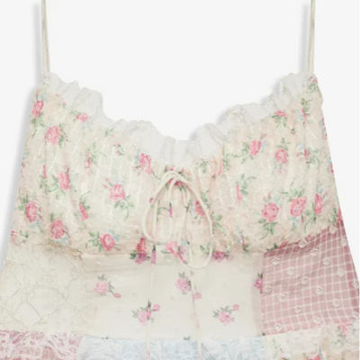 Simona™ | Patchwork Šaty Ramienka