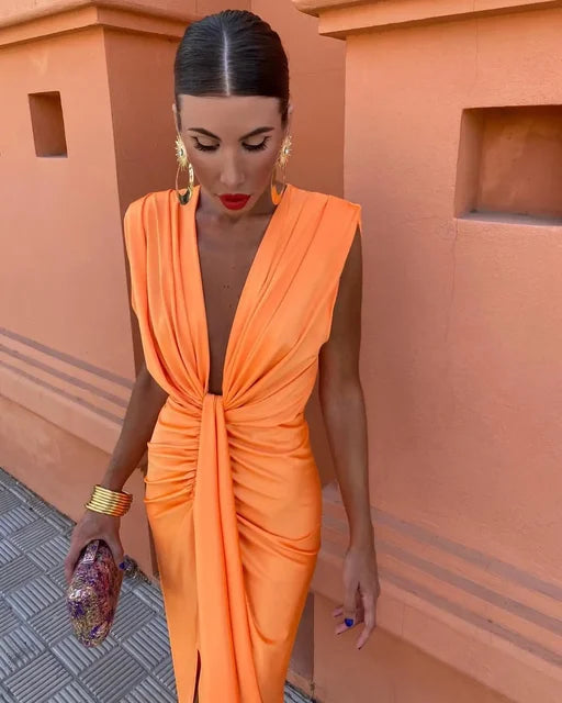 Denisa™ | Elegantná Plisovaná Šaty