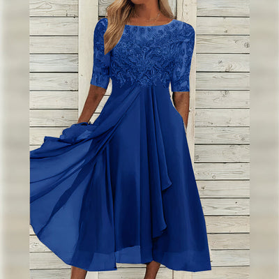 Lia™ | Elegantná čipková midi šaty