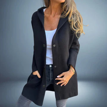 Babette - Dlhá Kapucňová Bunda Najvyššej Kvality