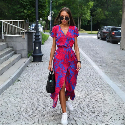 Veronika™ | Elegantné Šaty s V-výstrihom