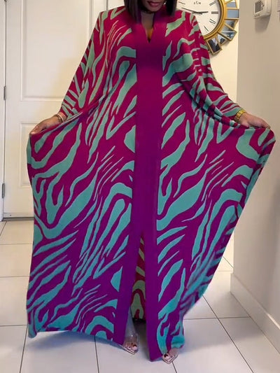 Laura™ | Tkanina Zebra Šaty