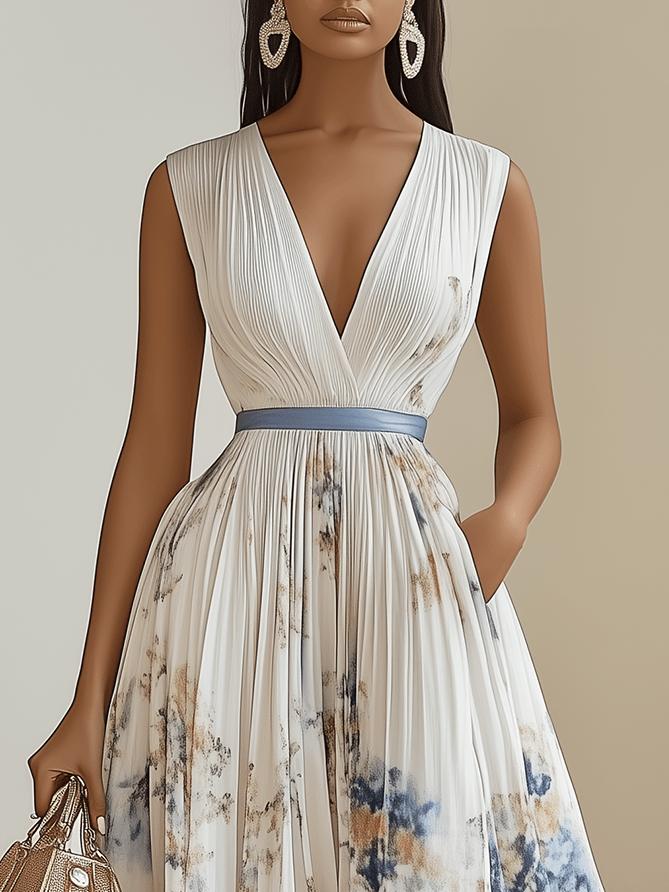 Verona™ | Elegantné Maxi Kvetinové Šaty