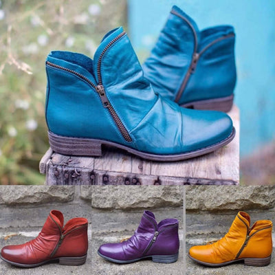 Katarína™ | Elegantné Čižmy so Zipsom