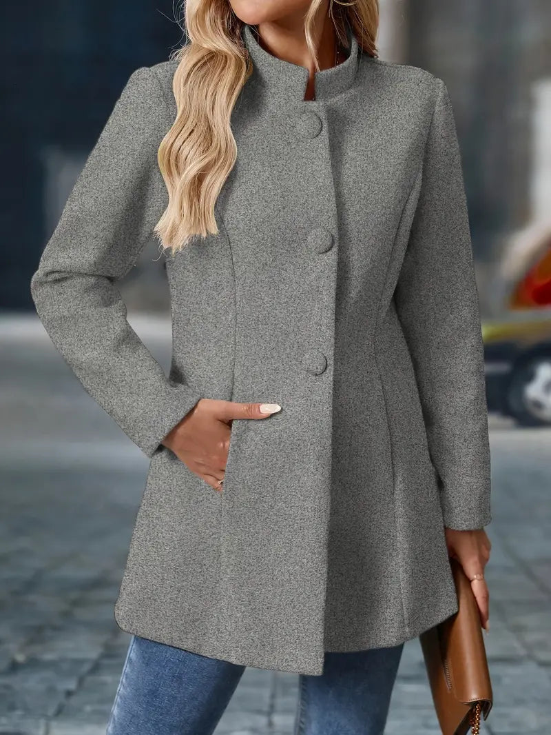 Priscilla - Elegantné Dlhé Blazerové Sako
