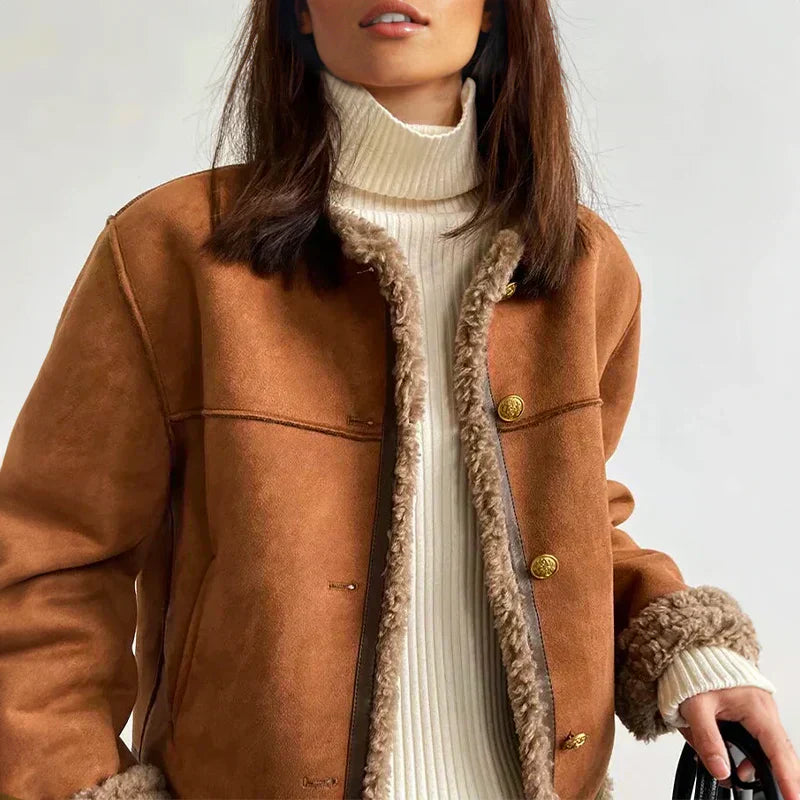 CHARLIE™ | Stylová a Teplá Kožená Bunda