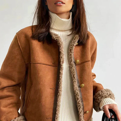 CHARLIE™ | Stylová a Teplá Kožená Bunda