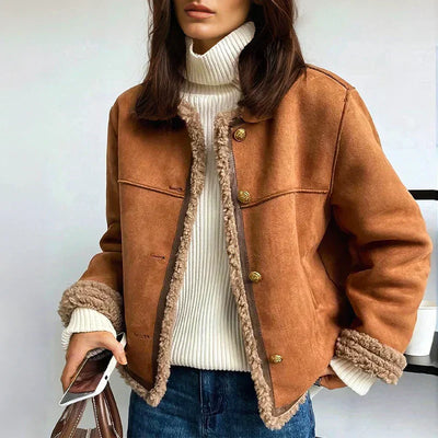 CHARLIE™ | Stylová a Teplá Kožená Bunda